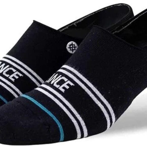3 Pack - Stance Basic No Show Unisex Socks Men's Large NWT Black - Picture 6 of 6